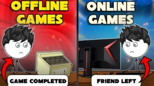 Game online vs game offline KGVN