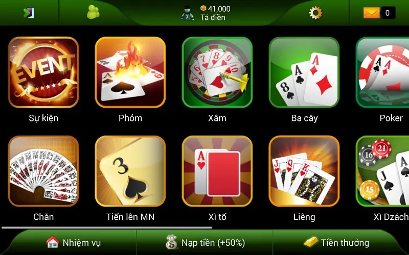 Giải Game Bài